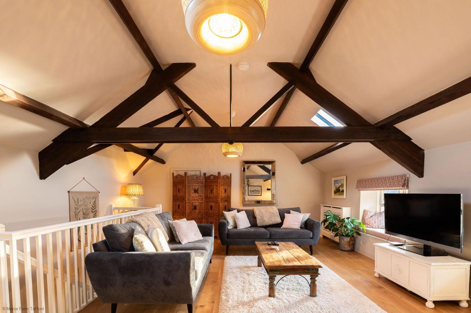 Stable Cottage Teffont Magna Bagian luar foto