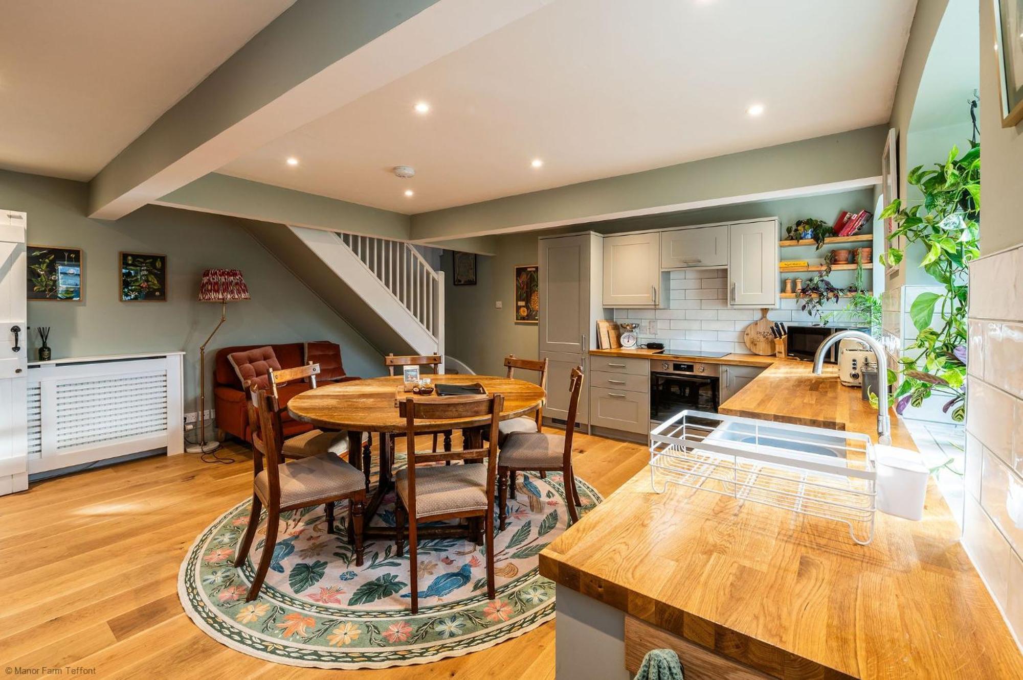 Stable Cottage Teffont Magna Bagian luar foto