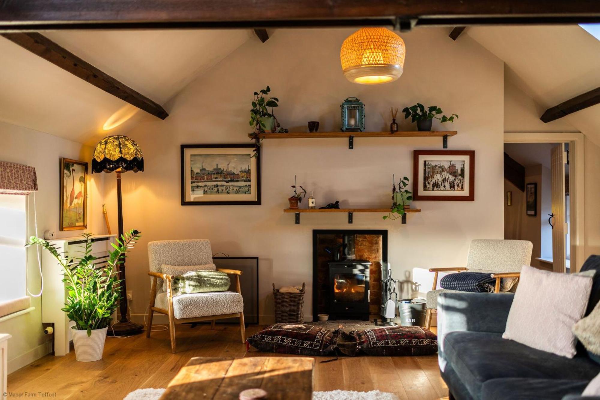 Stable Cottage Teffont Magna Bagian luar foto