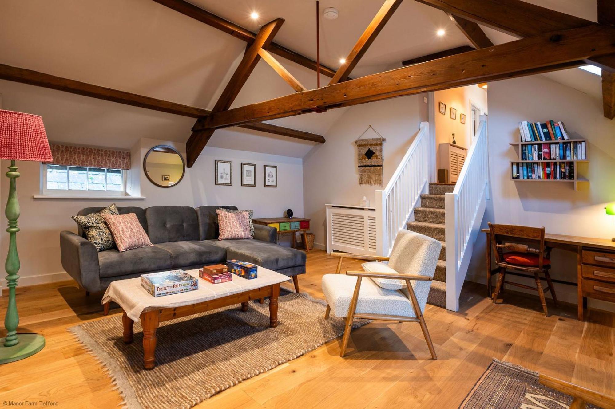 Stable Cottage Teffont Magna Bagian luar foto